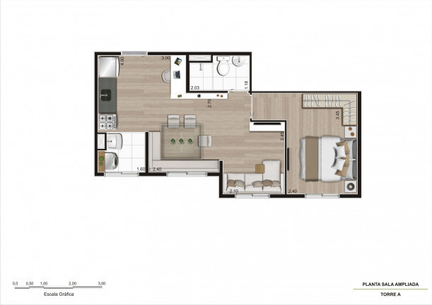 Imagem Apartamento com 2 Quartos à Venda,  em Vila Ré - São Paulo