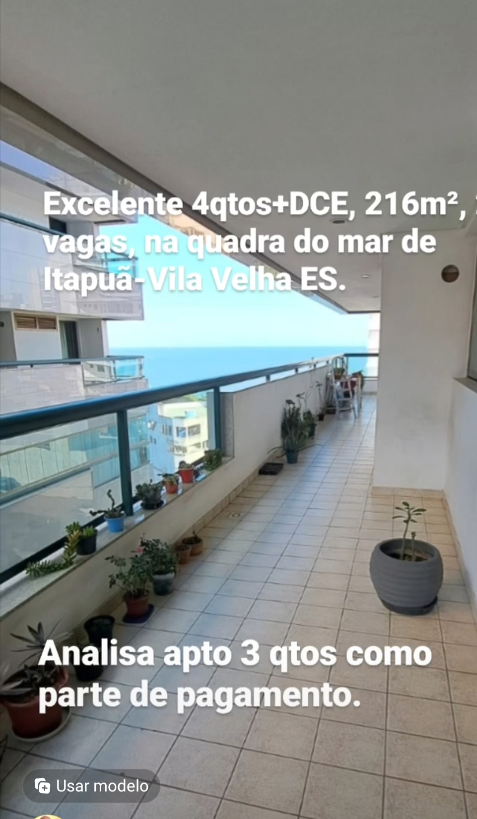Apartamento com 4 Quartos à Venda, 214 m²em Itapuã - Vila Velha
