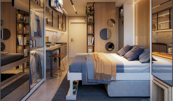 Studio à Venda, 21 m² em Paraíso - São Paulo