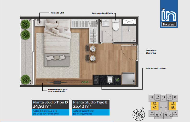 Imagem Studio à Venda, 25 m² em Parada Inglesa - São Paulo