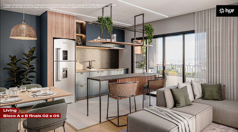 Apartamento com 3 Quartos à Venda, 86 m²em Santa Felicidade - Curitiba