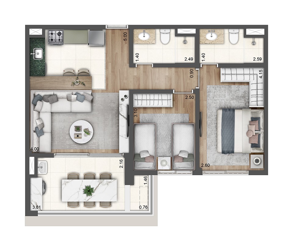 Imagem Apartamento à Venda, em Chácara Inglesa - São Paulo