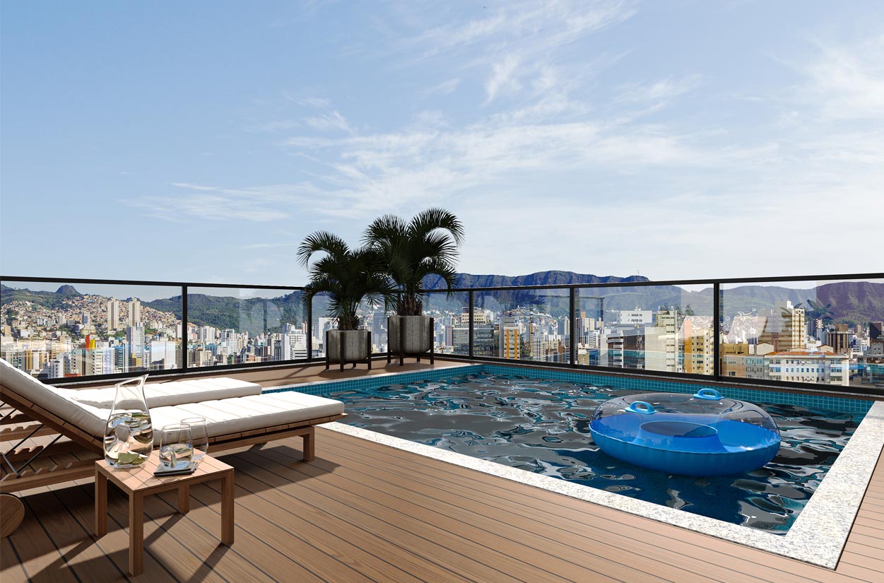 Imagem Studio com 1 Quarto à Venda, 30 m² em Centro - Juiz de Fora