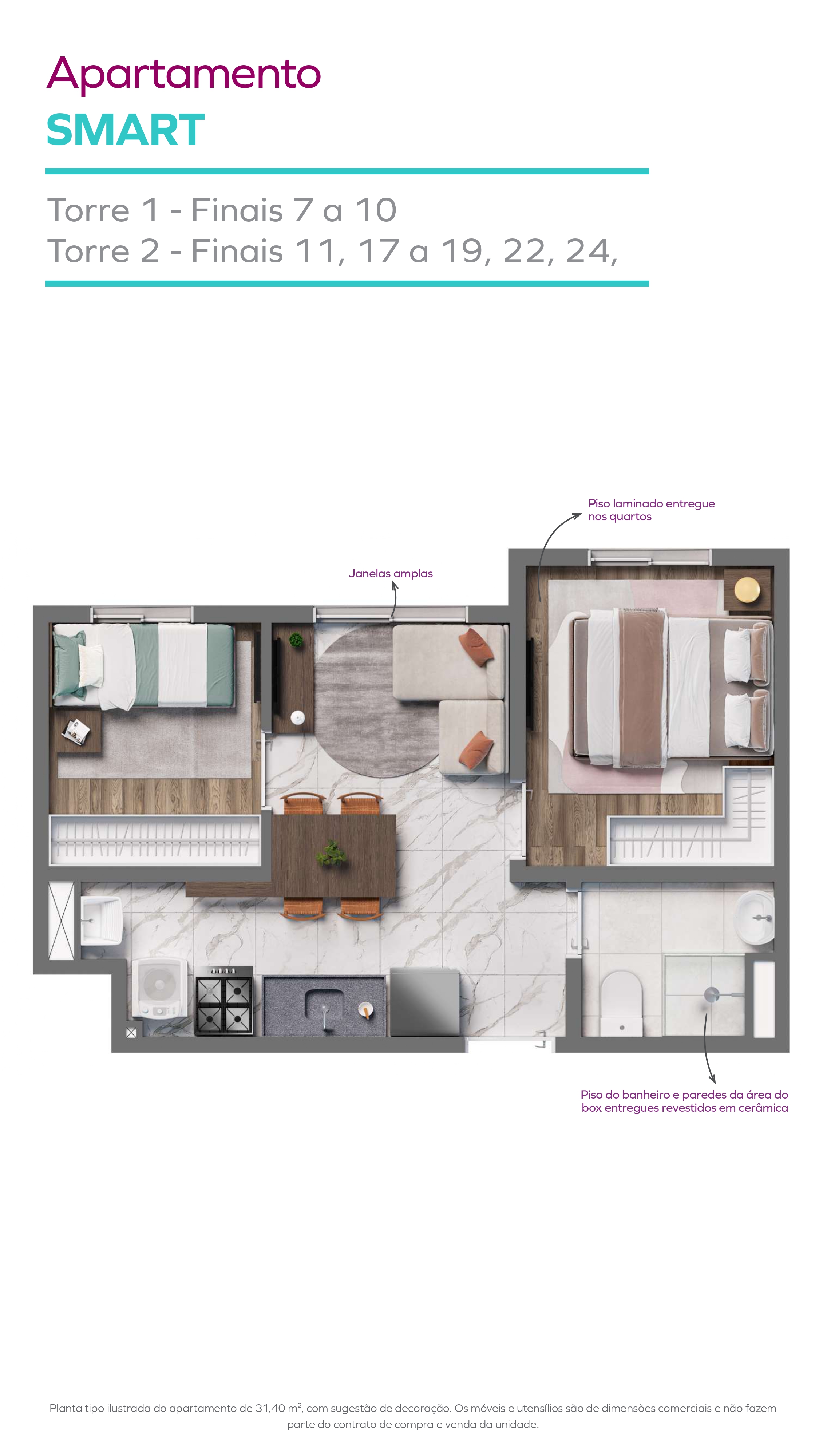 Imagem Apartamento com 2 Quartos à Venda, 31 m²em Água Branca - São Paulo