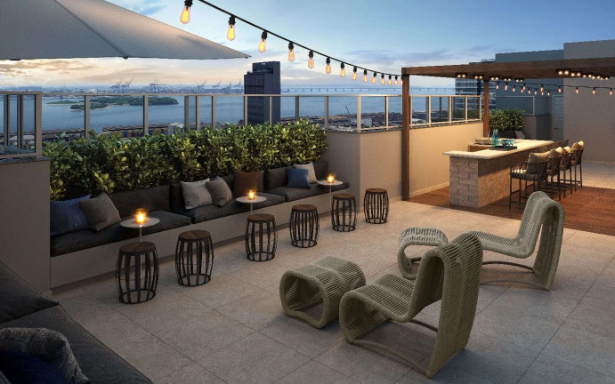 Imagem Apartamento com 2 Quartos à Venda, 55 m² em Santo Cristo - Rio de Janeiro