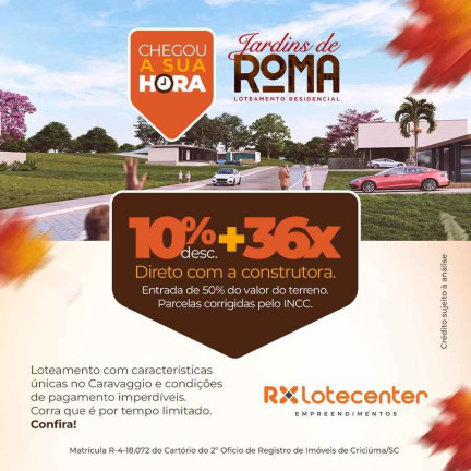 Imagem Terreno à Venda,  em Caravággio - Nova Veneza