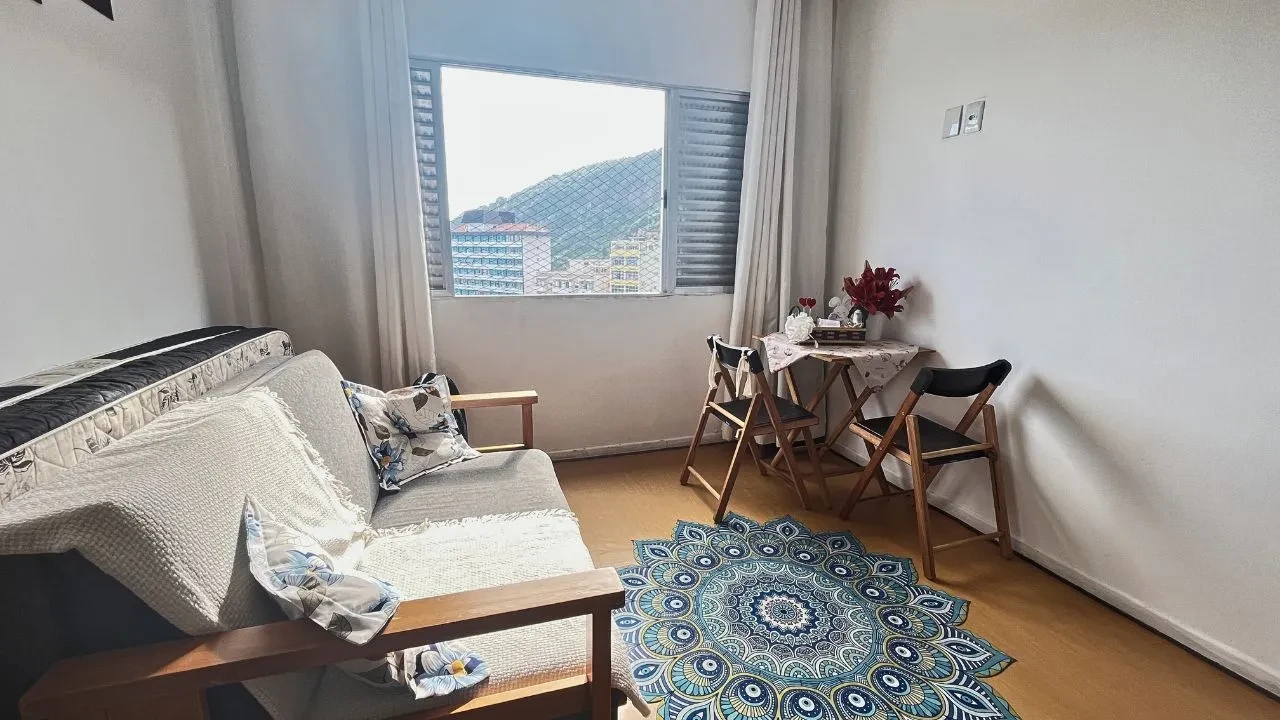 Apartamento com 1 Quarto à Venda, 33 m² em Itararé - São Vicente