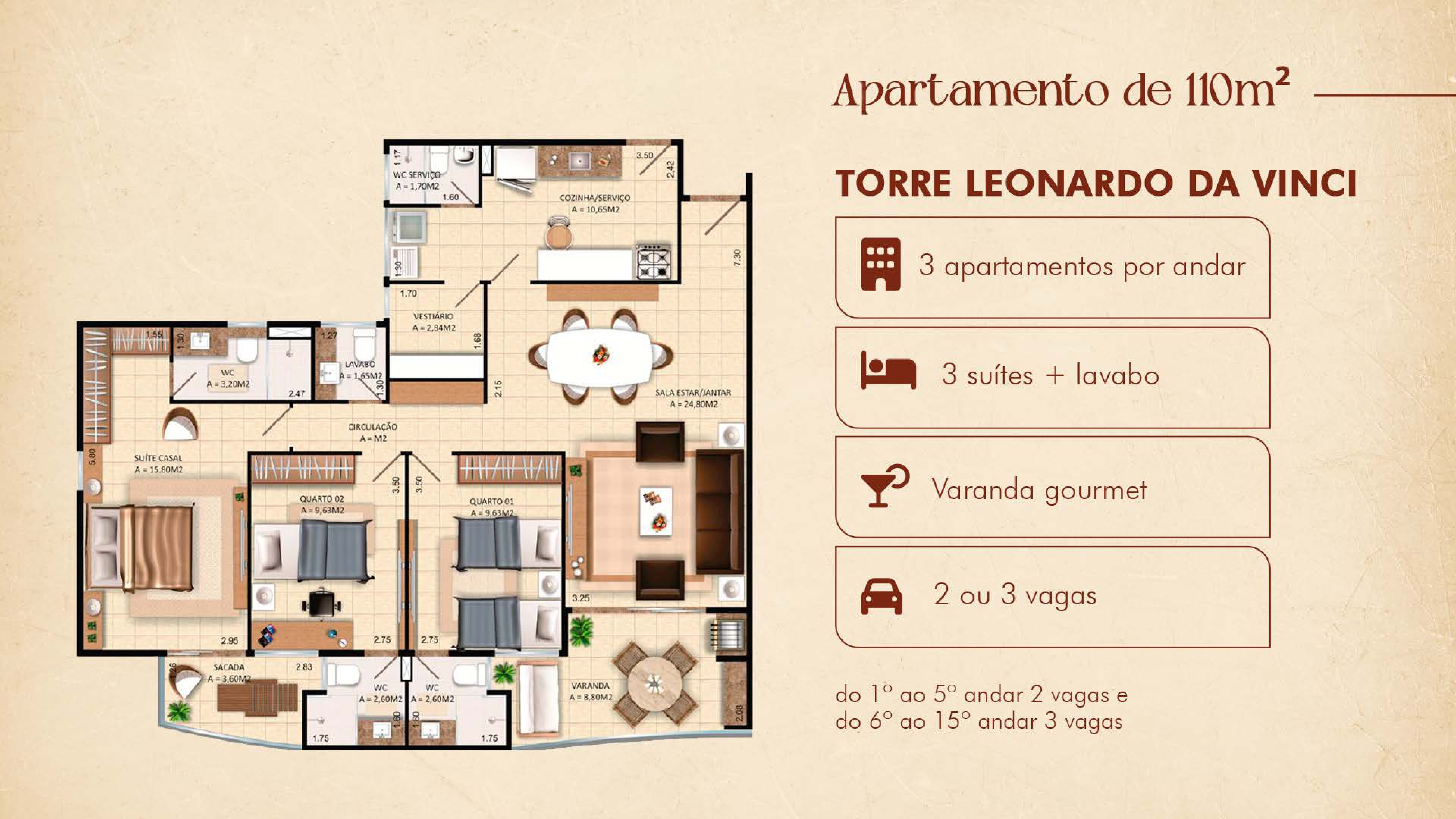 Imagem Apartamento com 3 Quartos à Venda, 110 m²em Renascença - São Luís