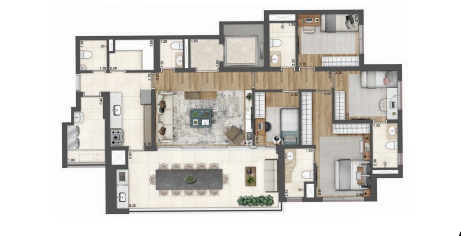 Foto do imóvel: Apartamento com 4 Quartos à Venda, 144 m²em Vila Mariana - São Paulo