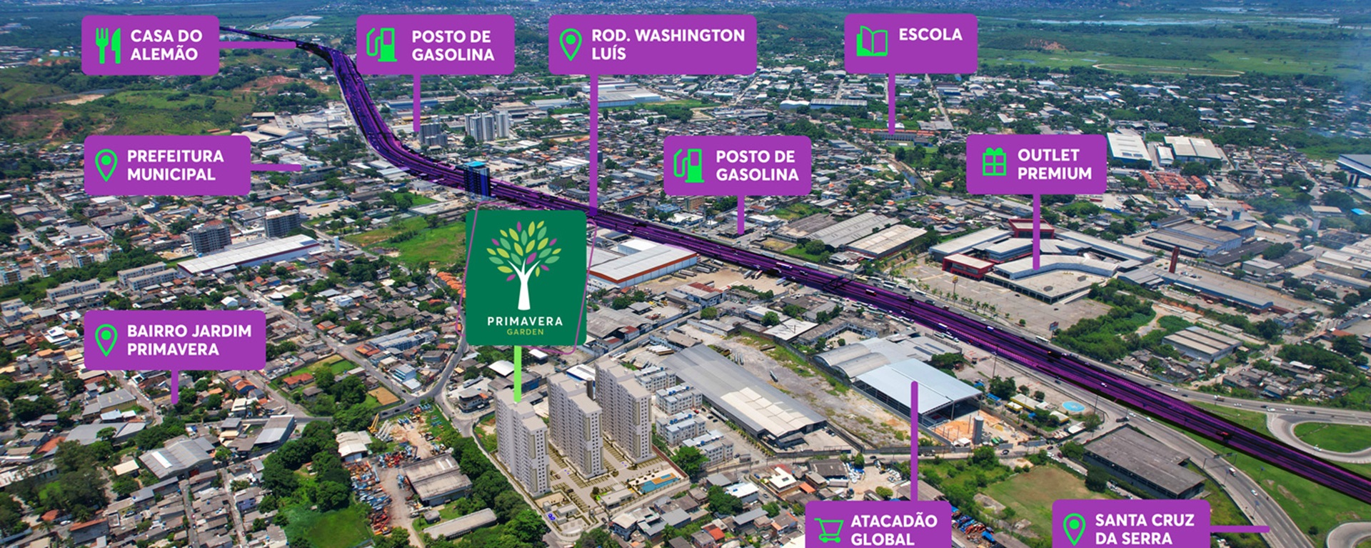 Imagem Apartamento com 2 Quartos à Venda, 41 m² em Jardim Primavera - Duque de Caxias