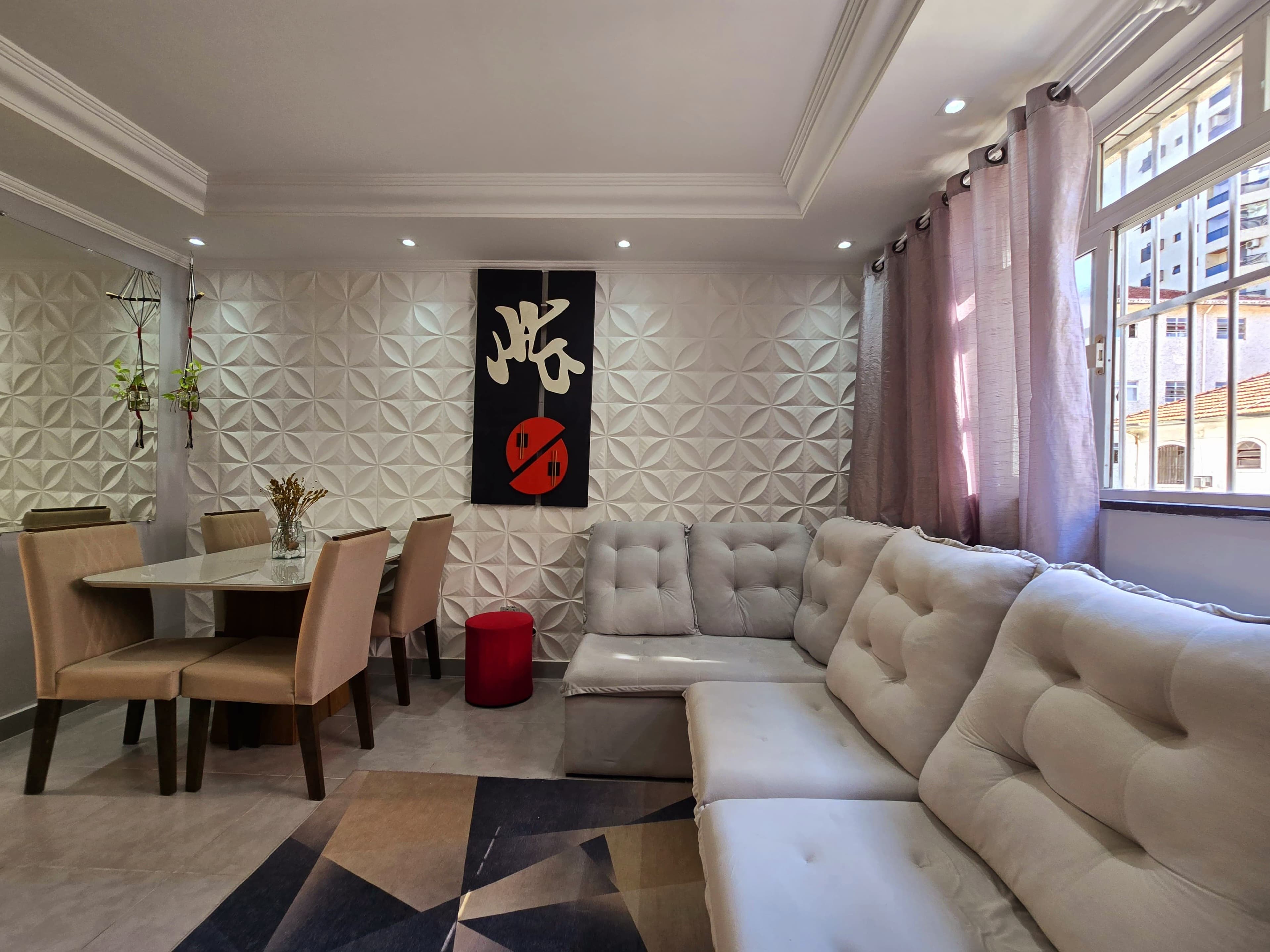 Imagem Apartamento com 2 Quartos à Venda, 75 m²em Ponta da Praia - Santos