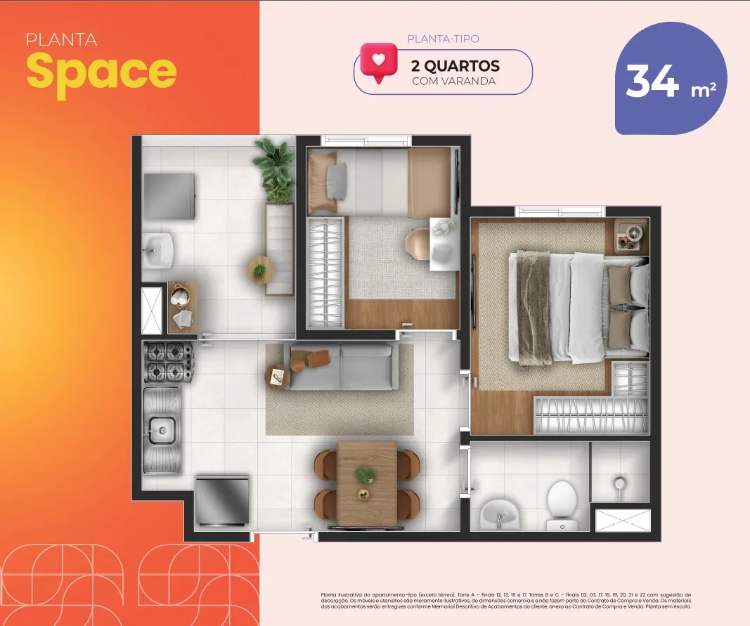 Foto do imóvel: Apartamento com 1 Quarto à Venda, 25 metro em Água Branca - São Paulo