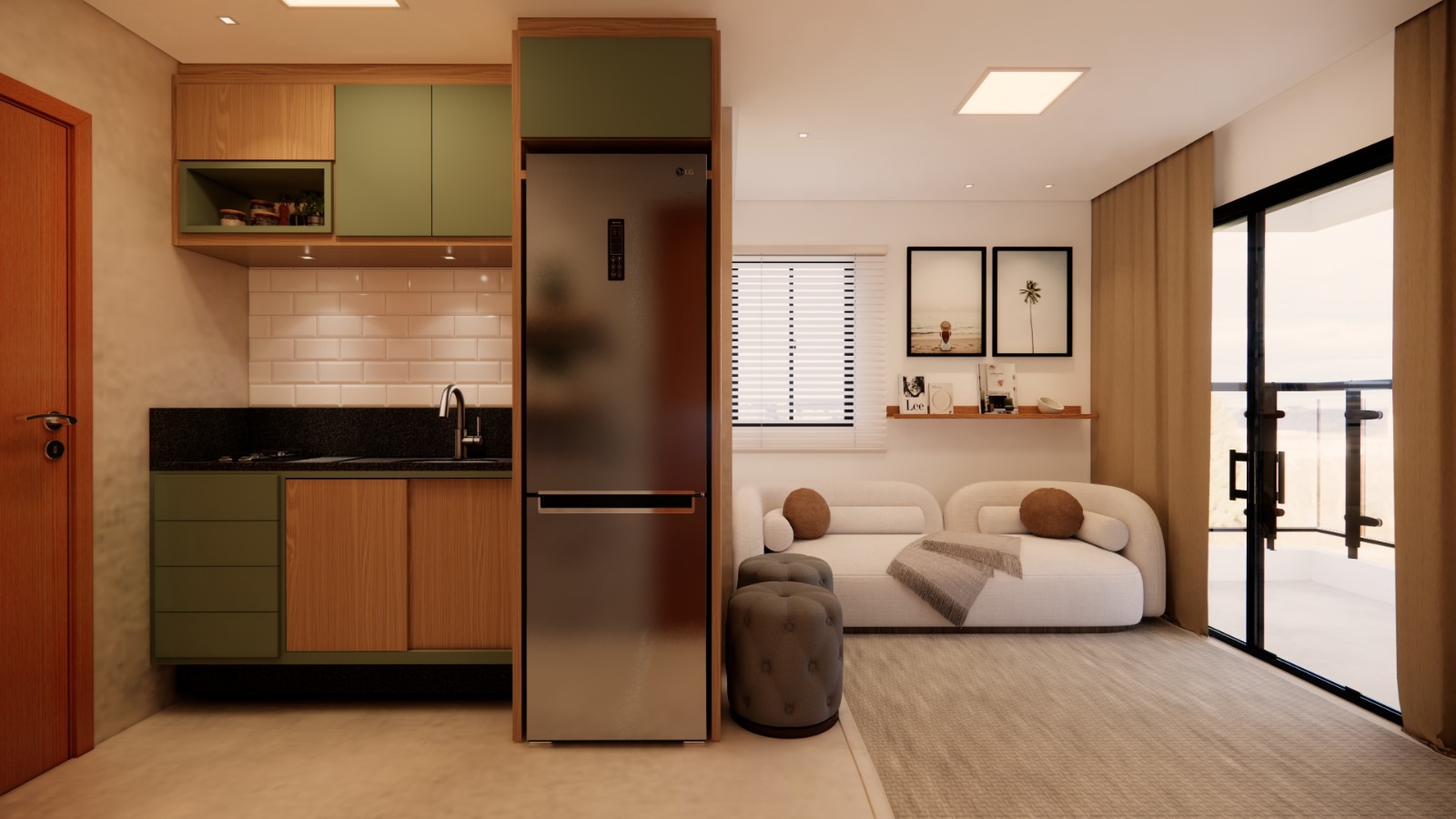 Foto do imóvel: Flat com 1 Quarto à Venda, 21 m² em Centro - Tamandaré