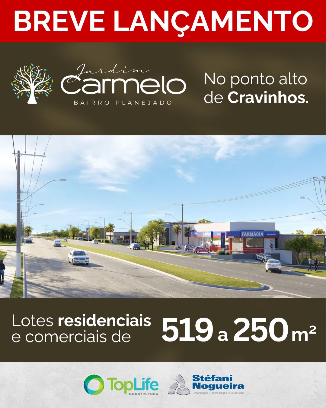 Imagem Terreno à Venda, 250 m² em Monte Carmelo - Cravinhos
