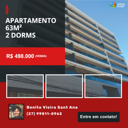 Apartamento com 2 Quartos à Venda,  em Jardim Camburi - Vitória