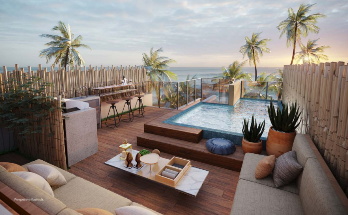 Apartamento com 4 Quartos à Venda, 175 m² em Muro Alto - Ipojuca