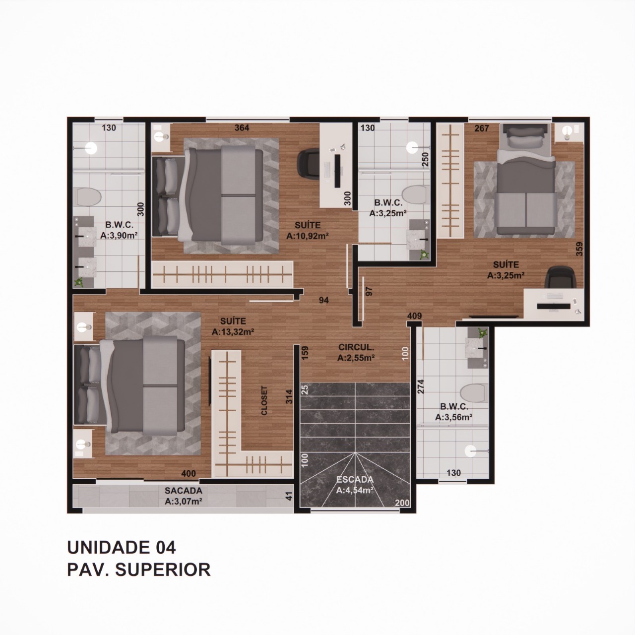 Foto do imóvel: Sobrado com 3 Quartos à Venda, 129 m² em Capão Raso - Curitiba