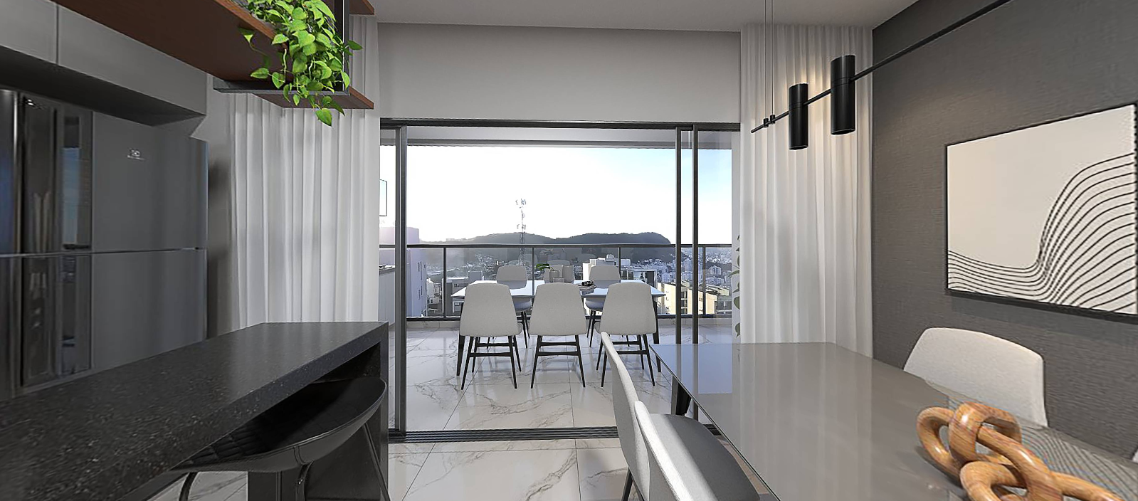 Imagem Apartamento com 3 Quartos à Venda, 103 m² em Estrela Sul - Juiz de Fora