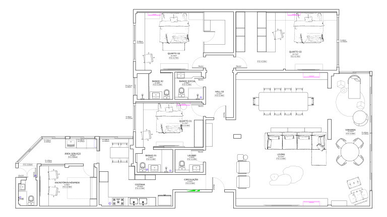 Apartamento com 3 Quartos à Venda, 225 m²em Botafogo - Rio de Janeiro