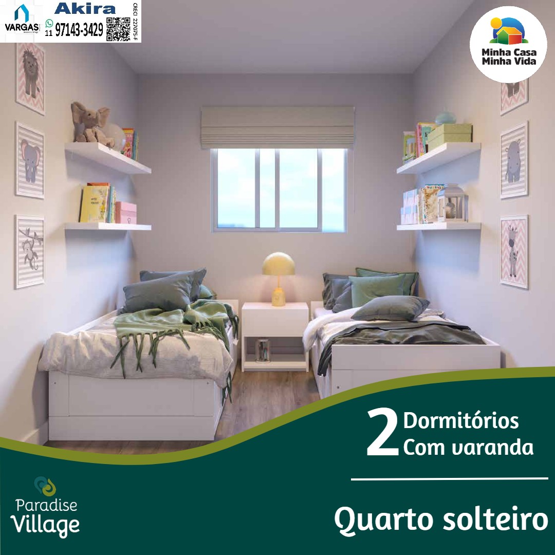 Imagem Apartamento com 2 Quartos à Venda, 45 m² em Parque dos Lagos - Mogi das Cruzes