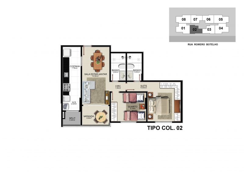 Imagem Apartamento com 3 Quartos à Venda, 97 m² em Praia da Costa - Vila Velha
