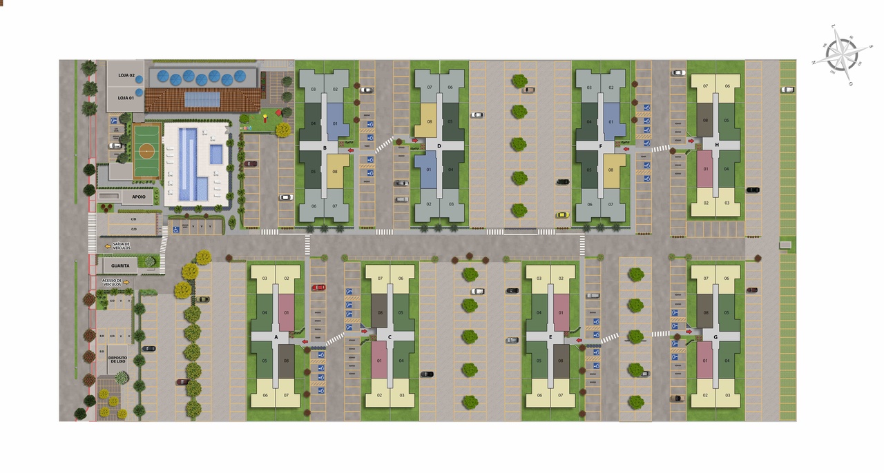 Imagem Apartamento com 2 Quartos à Venda, 51 m² em Vale Encantado - Vila Velha