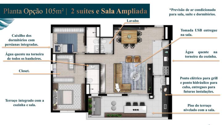 Imagem Apartamento com 3 Quartos à Venda, 105 m² em Tatuapé - São Paulo