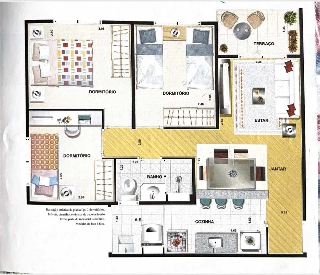 Imagem Apartamento com 3 Quartos à Venda, 56 m² em Santa Terezinha - São Bernardo do Campo