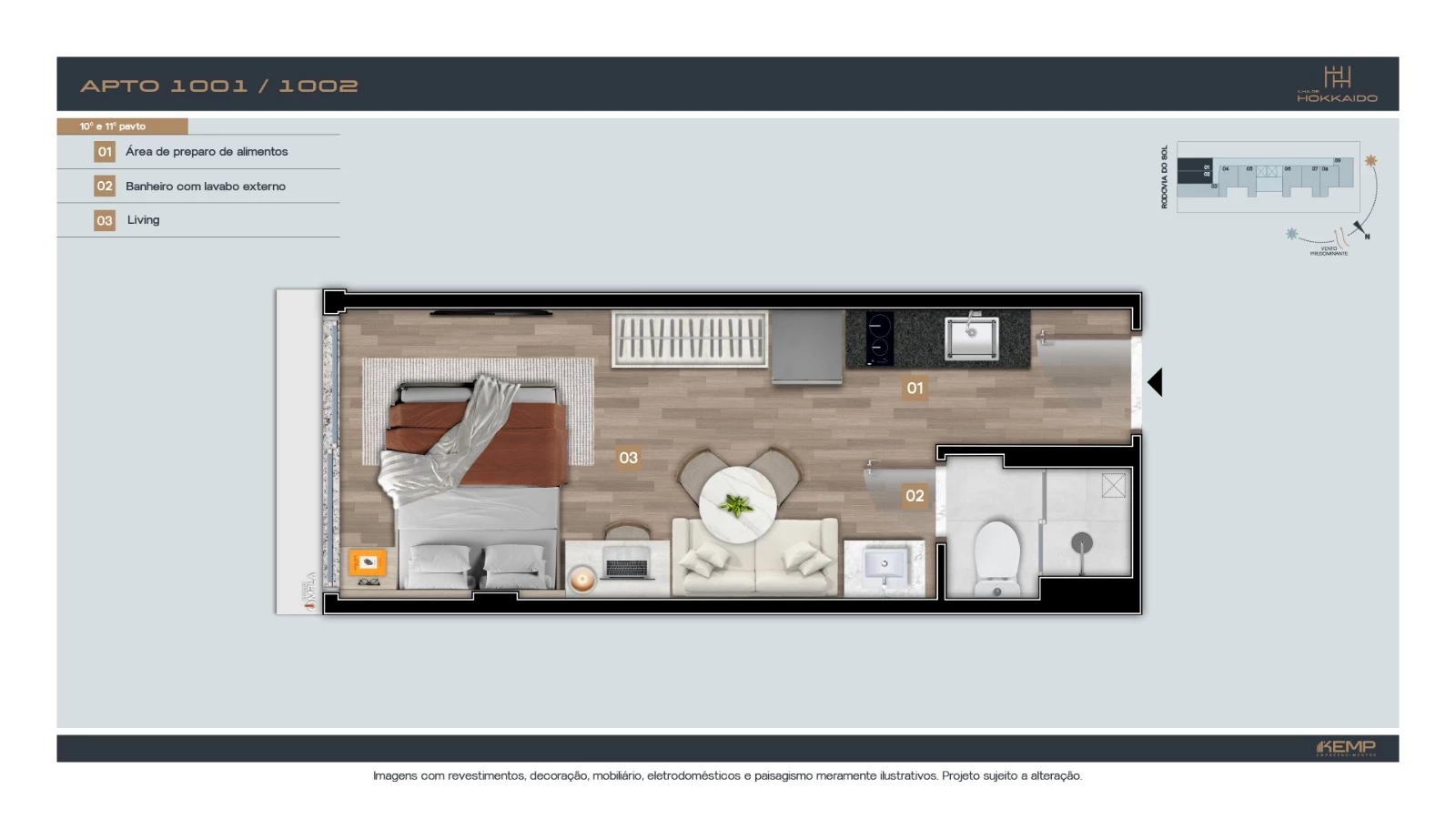 Imagem Apartamento com 1 Quarto à Venda, 40 m² em Praia de Itaparica - Vila Velha