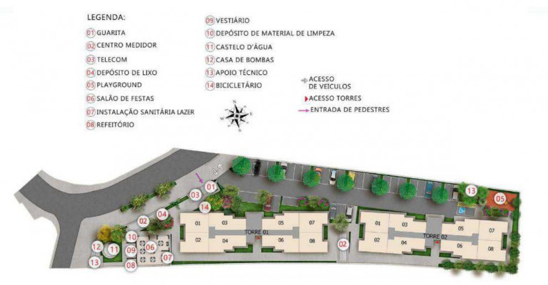 Imagem Apartamento com 2 Quartos à Venda, 41 m² em Parque Esmeralda - São Paulo