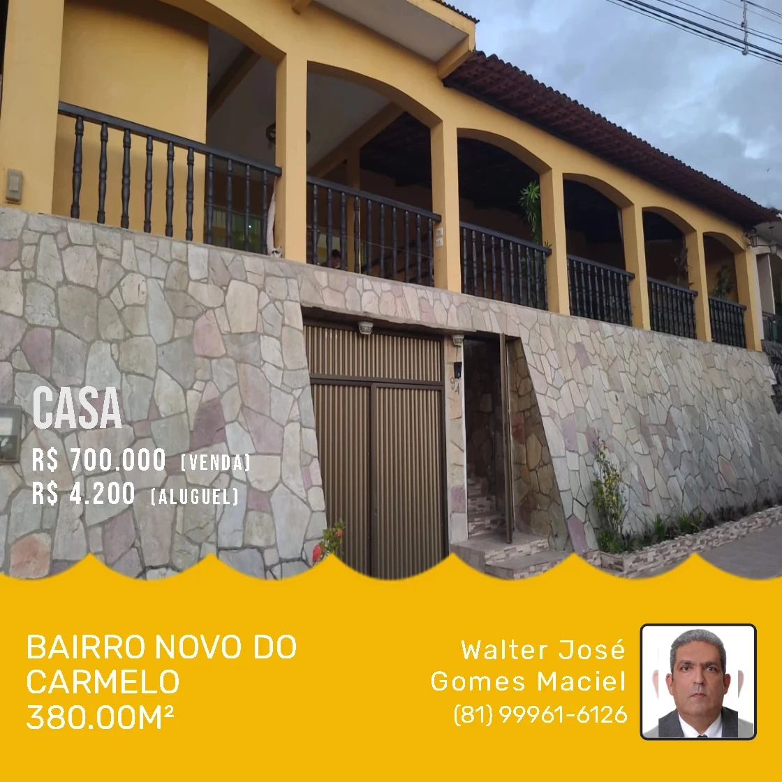 Imagem Casa com 15 Quartos à Venda ou Locação, 38.000 m² em Bairro Novo do Carmelo - Camaragibe