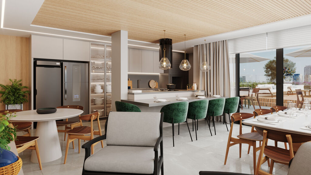 Imagem Apartamento com 2 Quartos à Venda, 92 m²em Cabral - Curitiba