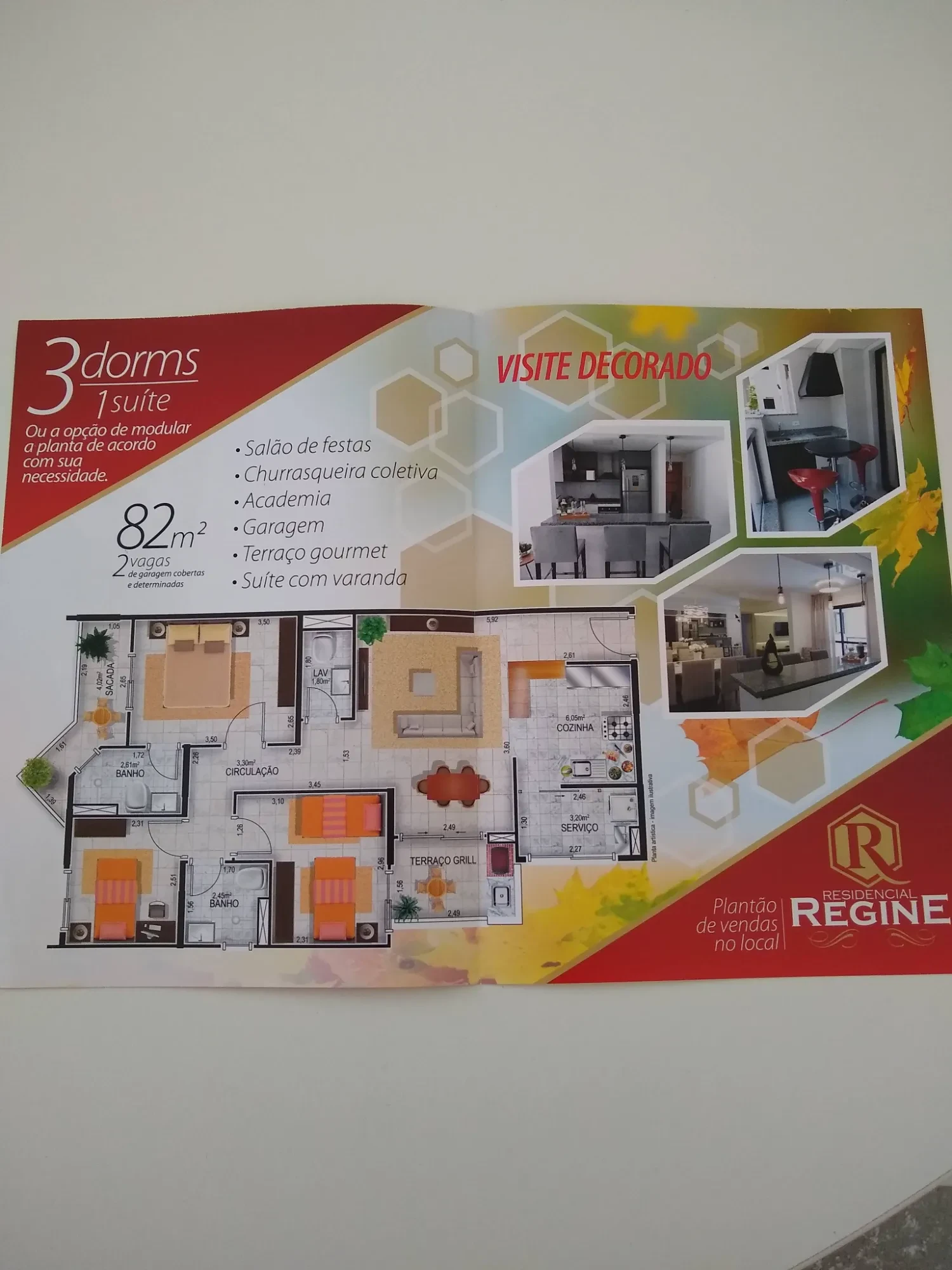 Foto do imóvel: Apartamento com 3 Quartos à Venda, 82 m² em Jardim - Santo André