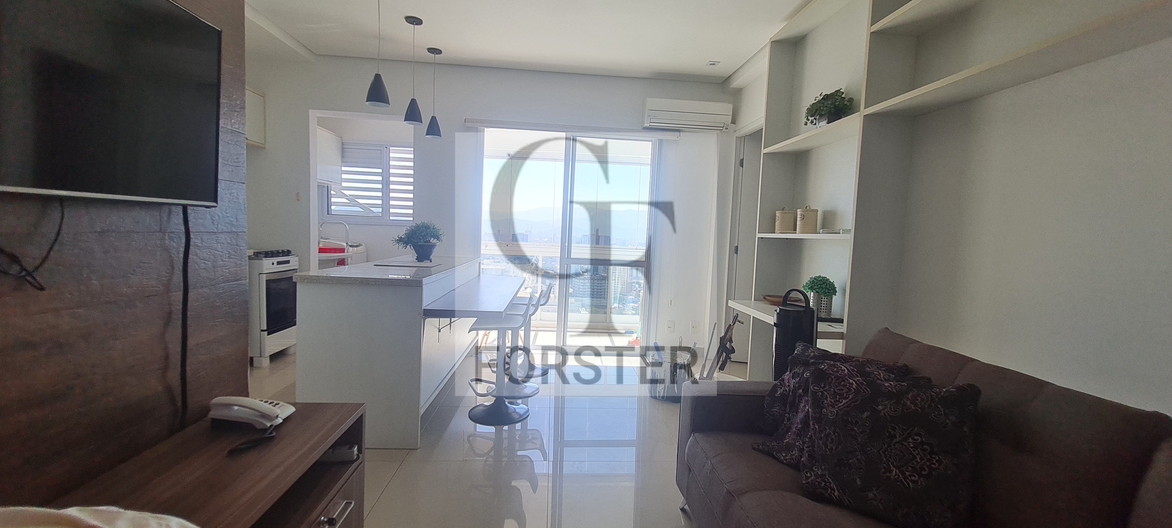 Imagem Apartamento com 1 Quarto à Venda, 48 m²em Boqueirão - Santos