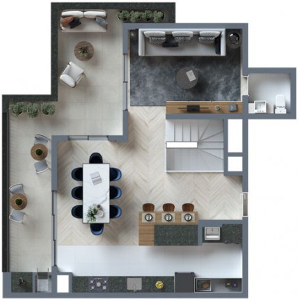 Imagem Apartamento com 2 Quartos à Venda, 56 m² em Juvevê - Curitiba