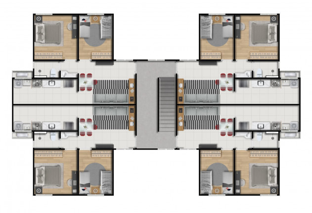 Imagem Apartamento com 2 Quartos à Venda, 46 m² em Jardim Maranata - Aparecida de Goiânia