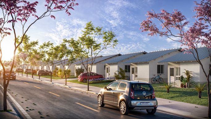 Imagem Casa com 2 Quartos à Venda, 44 m² em Recanto Azul - Botucatu