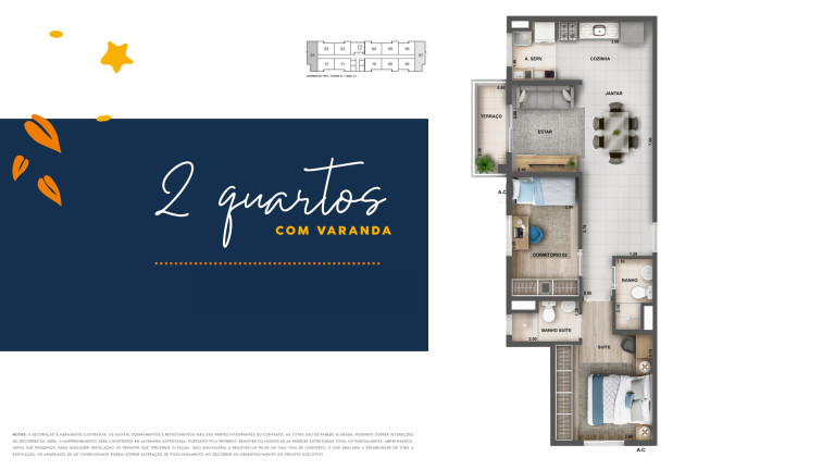 Imagem Apartamento com 2 Quartos à Venda, 39 m² em Irajá - Rio de Janeiro
