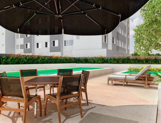 Imagem Apartamento com 3 Quartos à Venda, 61 m² em Vila Rosa - Goiânia