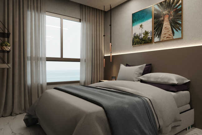 Imagem Flat com 1 Quarto à Venda, 33 m² em Rua Sergipe - Tamandaré
