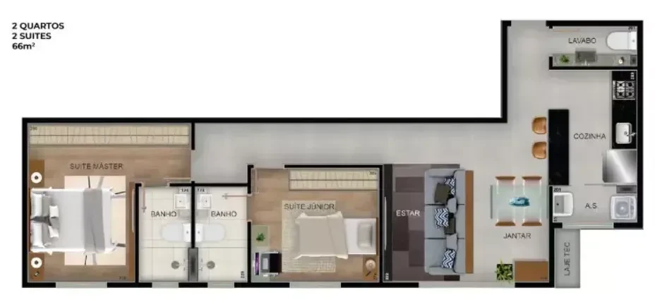 Foto do imóvel: Apartamento com 3 Quartos à Venda, 7100 metros em Buritis - Belo Horizonte