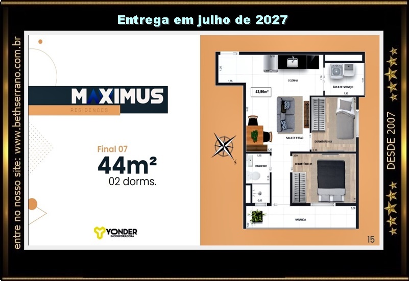 Imagem Apartamento com 2 Quartos à Venda, 41 m²em Penha de França - São Paulo