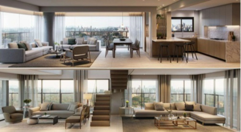 Foto do imóvel: Apartamento com 3 Quartos à Venda, 150 m² em Moema - São Paulo