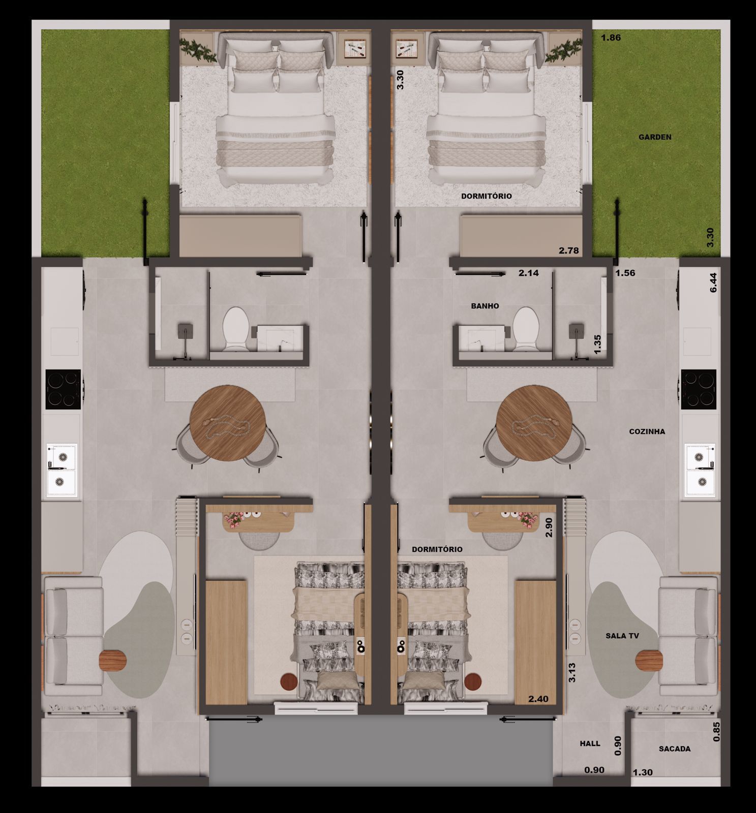 Foto do imóvel: Casa de Condomínio com 2 Quartos à Venda, 49 m² em Tucura - Mogi Mirim