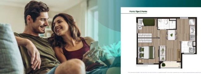 Imagem Apartamento com 2 Quartos à Venda, 36 m²em Vila Leopoldina - São Paulo