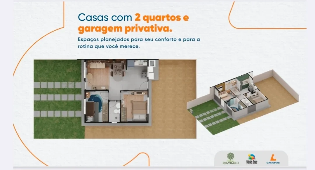 Foto do imóvel: Casa com 2 Quartos à Venda, 4165 metro em Paço do Lumiar - Paço do Lumiar