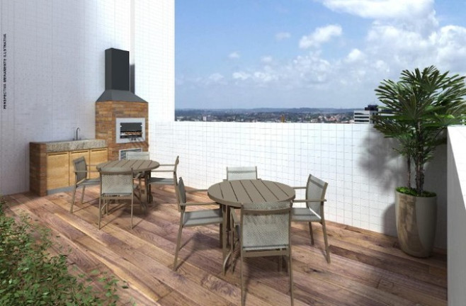 Foto do imóvel: Apartamento com 1 Quarto à Venda, 33 m² em Piedade - Jaboatão dos Guararapes