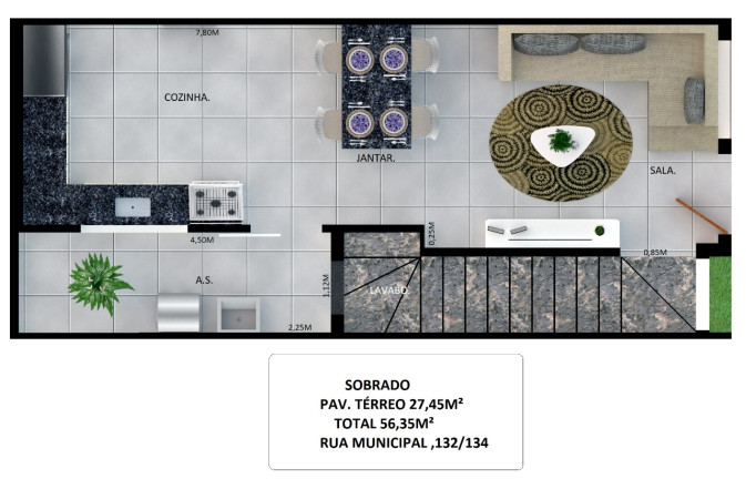 Imagem Casa de Condomínio com 2 Quartos à Venda, 60 m² em Vila Ré - São Paulo