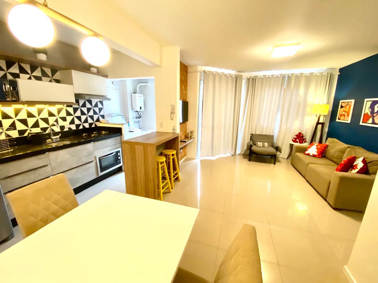 Imagem Apartamento com 1 Quarto para Temporada, 59 m² em Ingleses do Rio Vermelho - Florianópolis