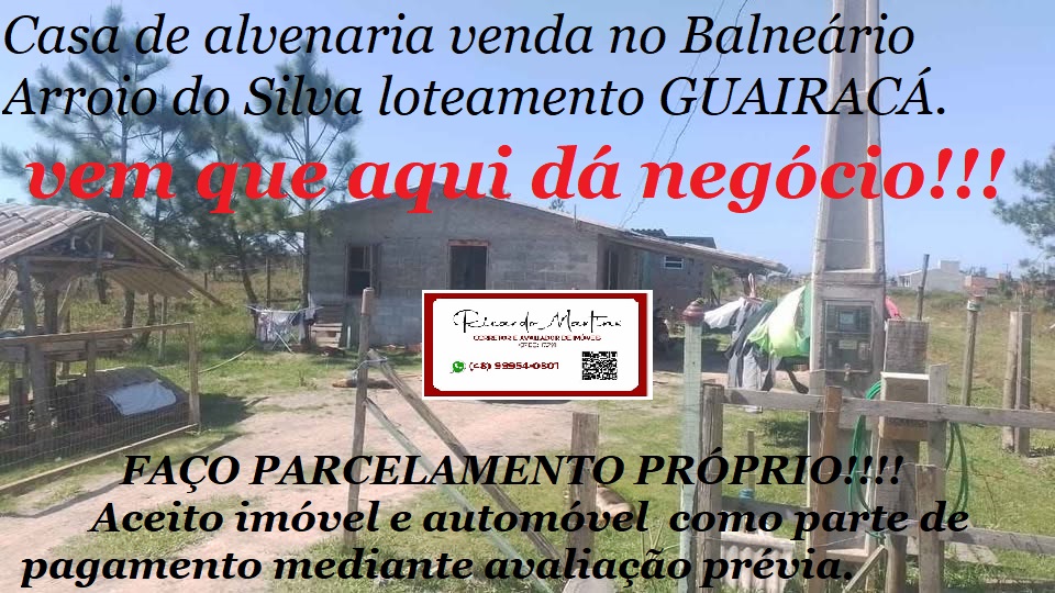 Casa com 2 Quartos à Venda, 59 m² em Guairacá - Araranguá